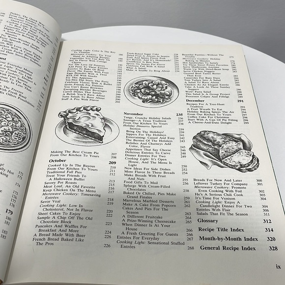 Hardcover Cookbook Southern Living 1987 Annual Recipes - Picture 8 of 12